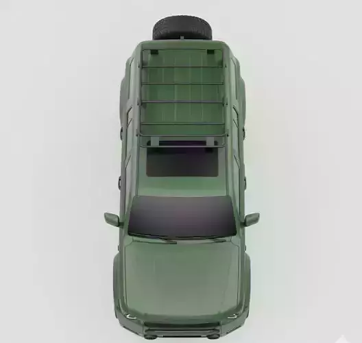 Rugged SUV  3D model 5