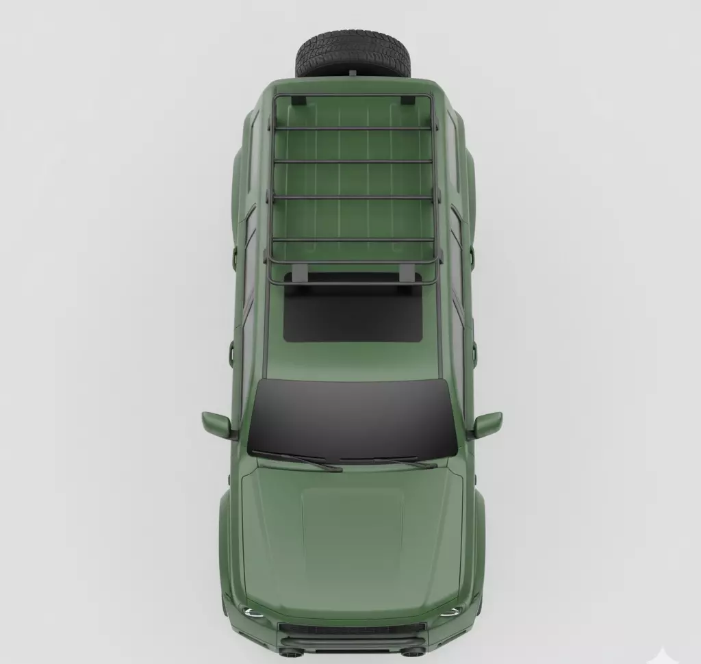 Rugged SUV 3D model_4