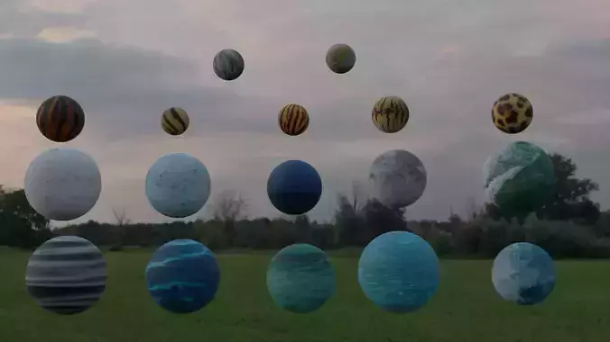 22 Realistic Textures Pack  Fur  Soil  Ocean  Foam