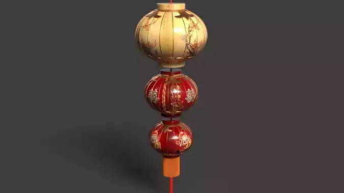 Chinese red  lantern 