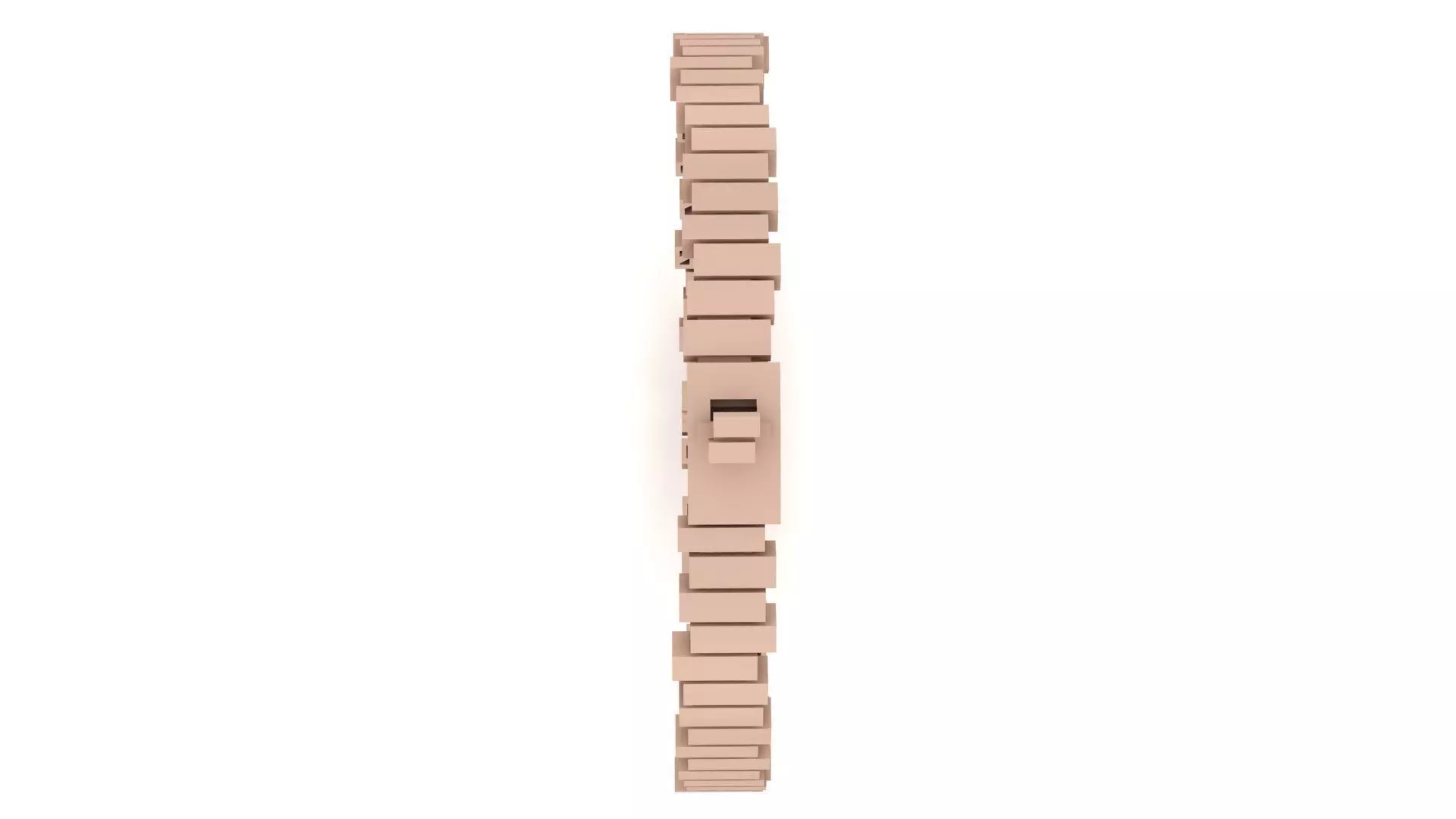 Cuban gold Bracelet 0056-3 size 3D print model_5