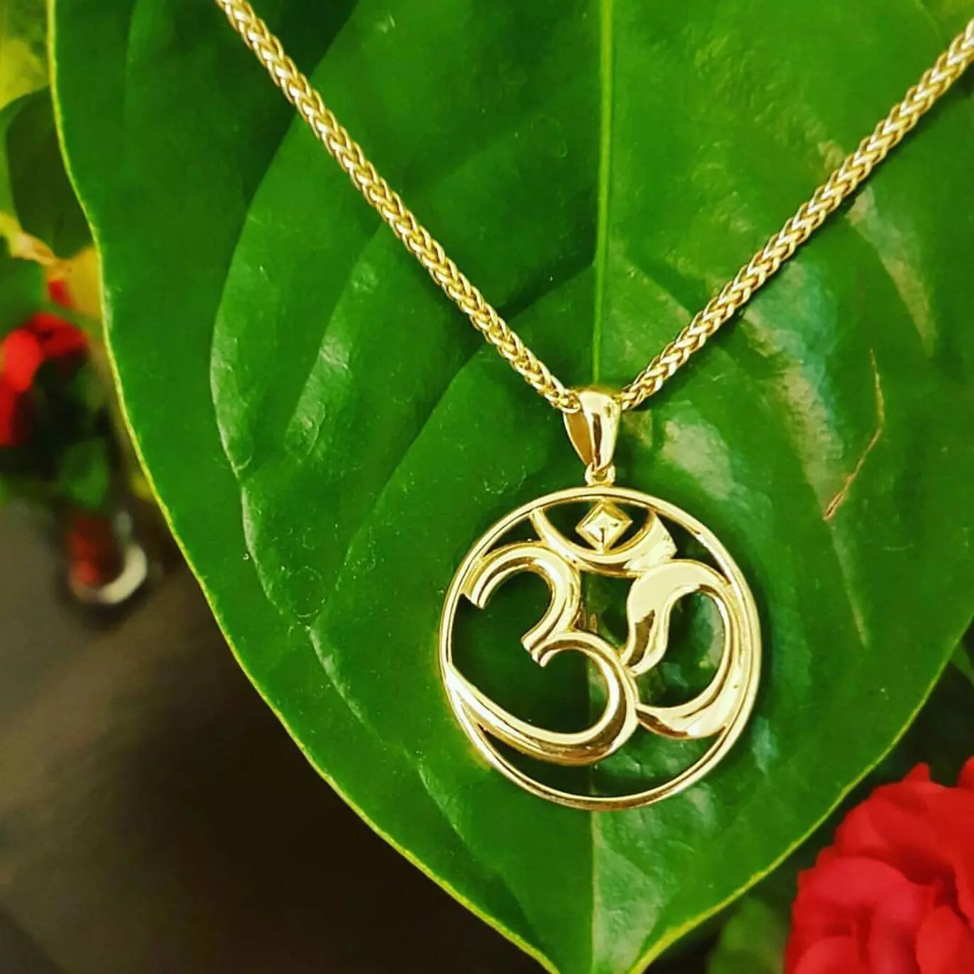 OM necklaces 3D print model