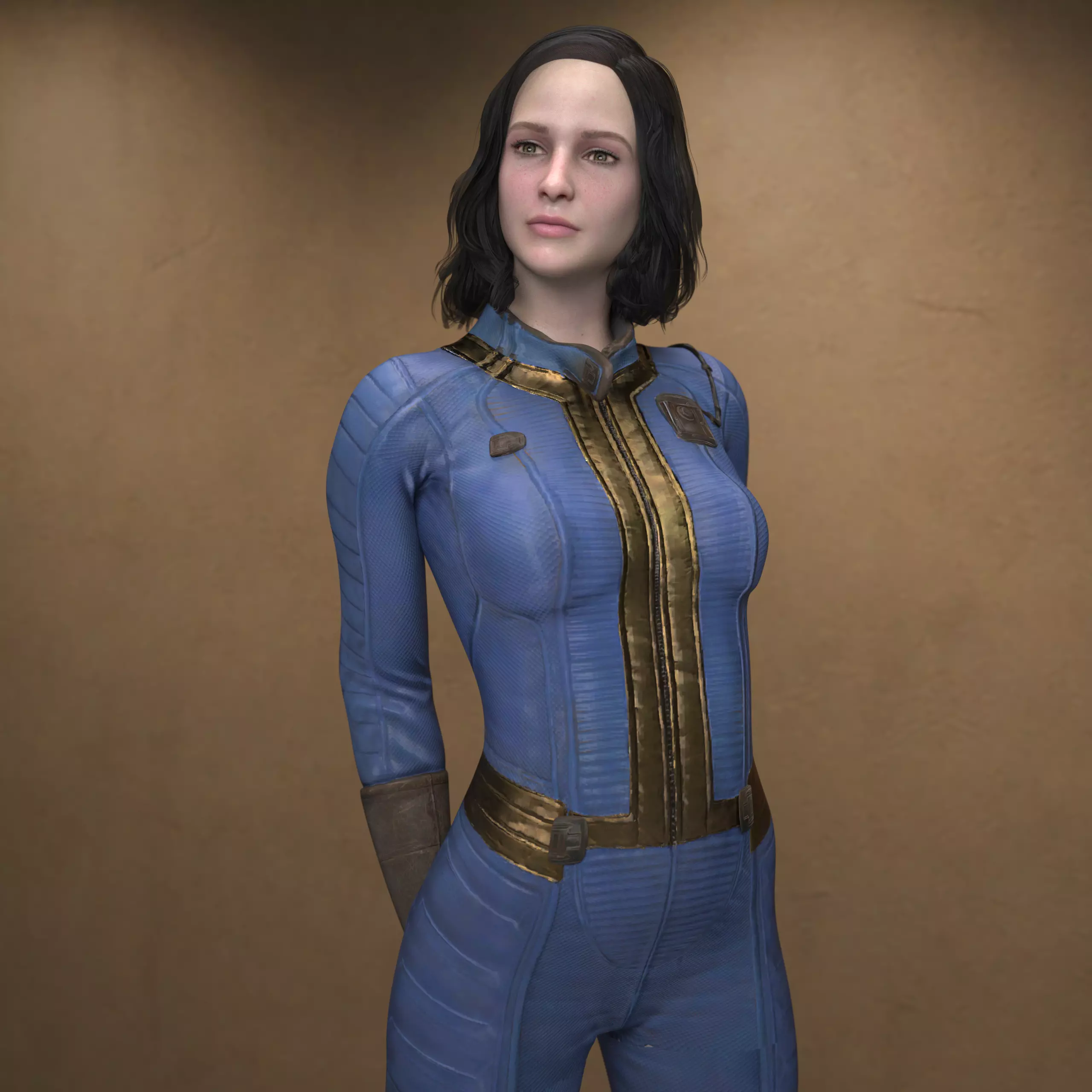 Noura Character and Outfit for Genesis 9 3D model