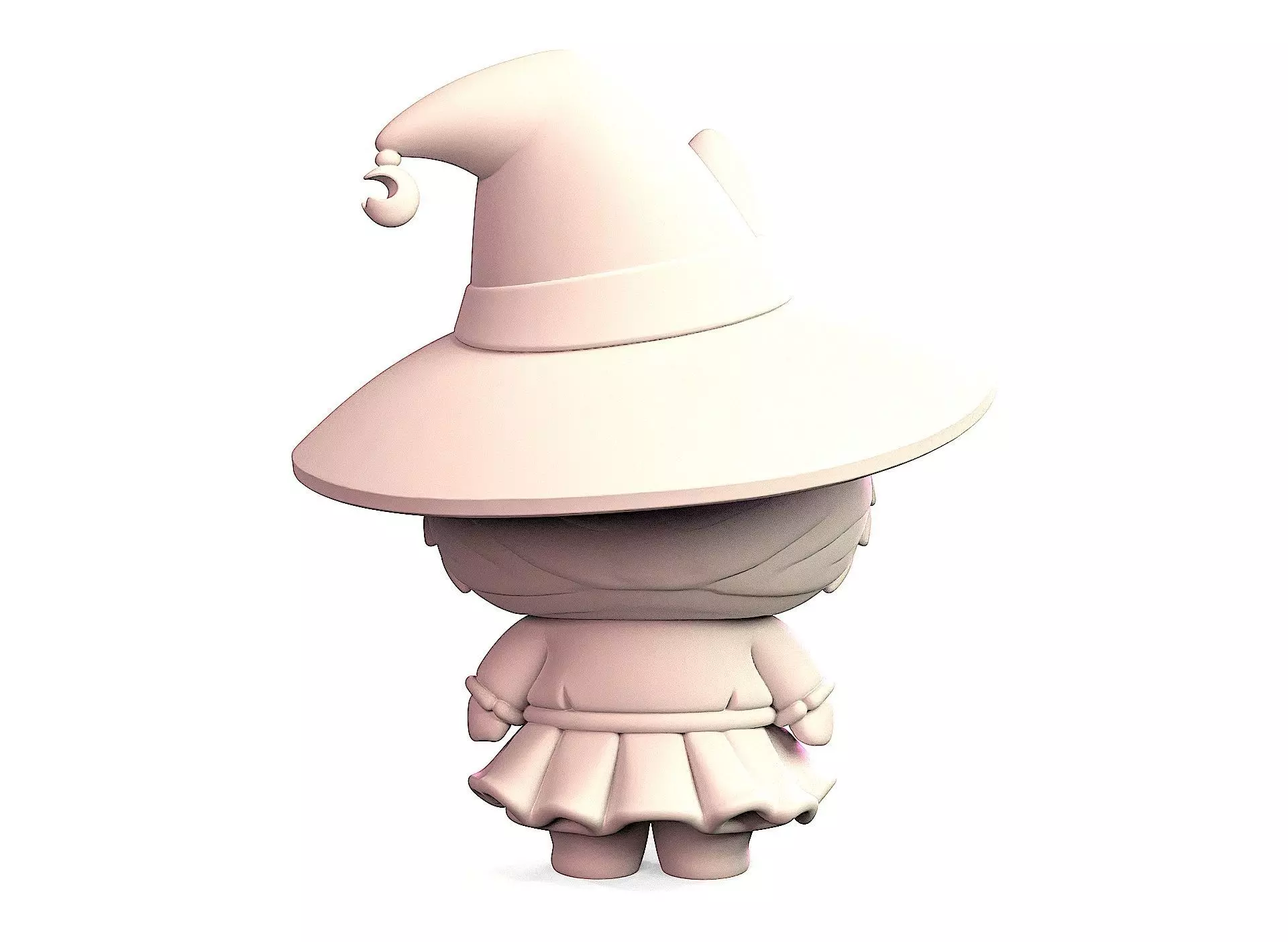 Labubu Witch 3D print model_3