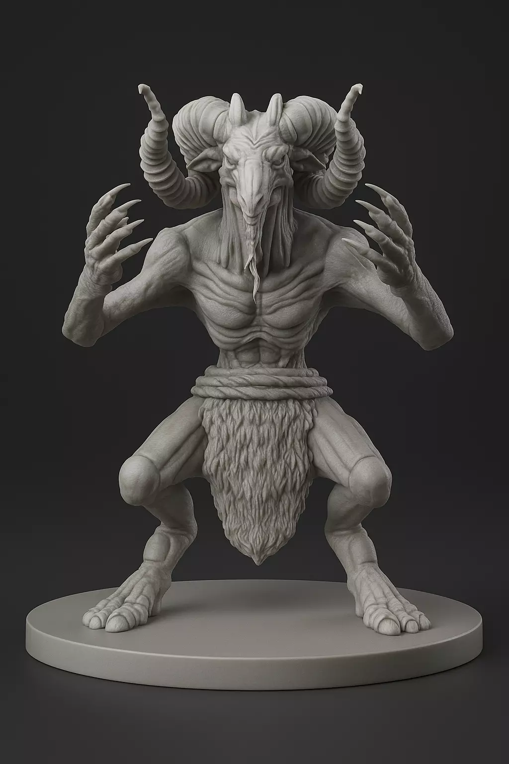 Large fiends DnD tabletop  3D print model_0