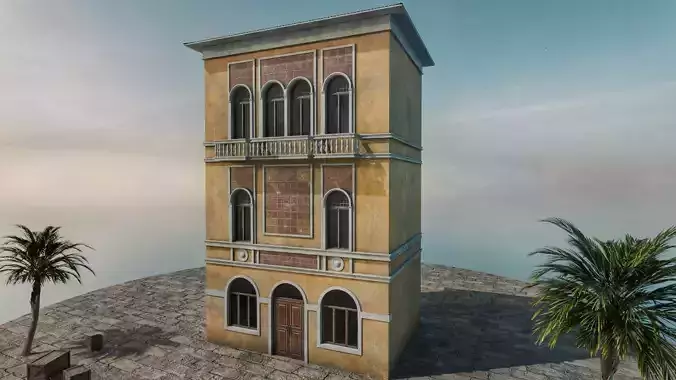 Italian house 3D model