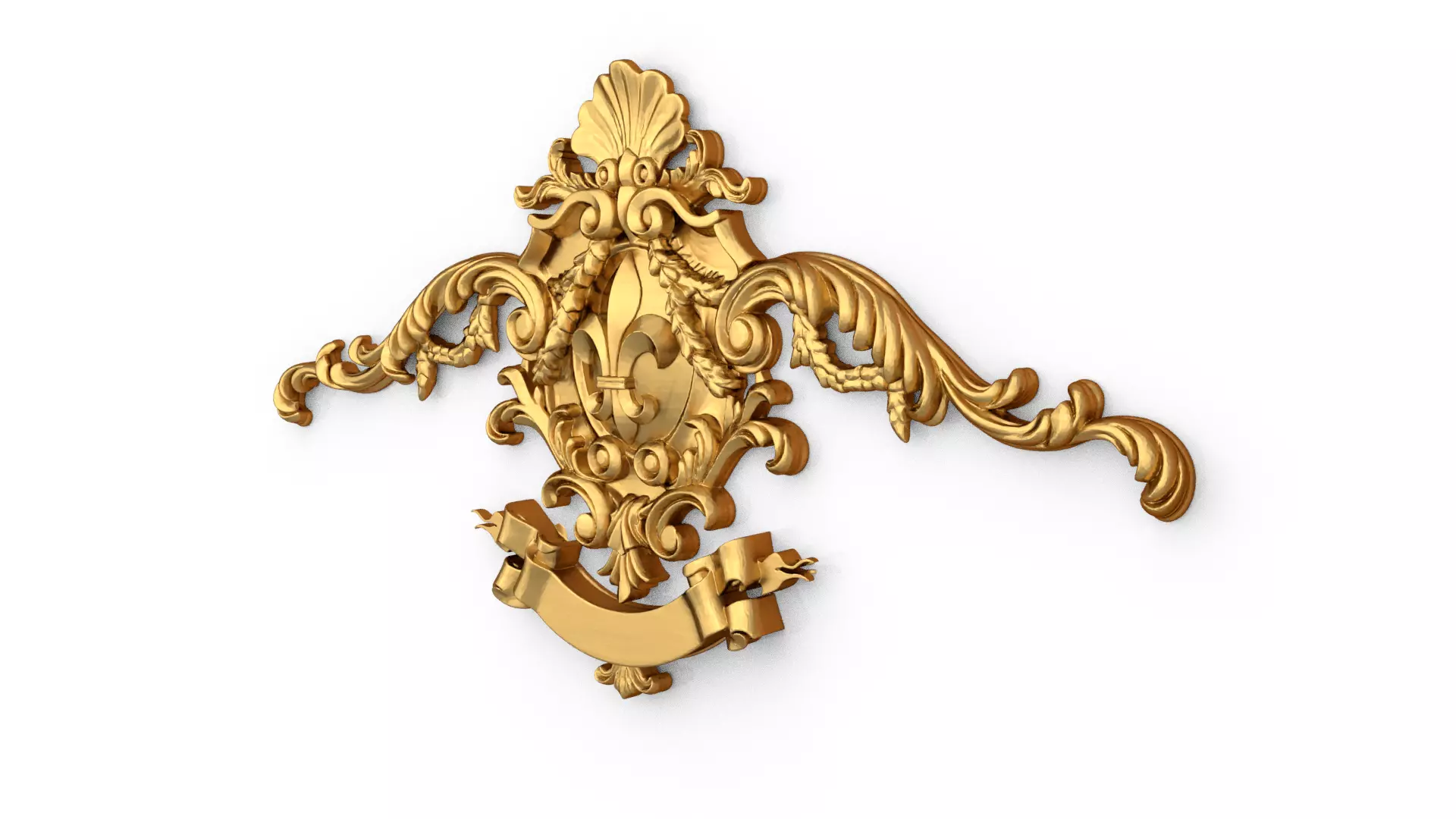 carved classic decorative ornament cnc 3d printing stl 64 3D model_2