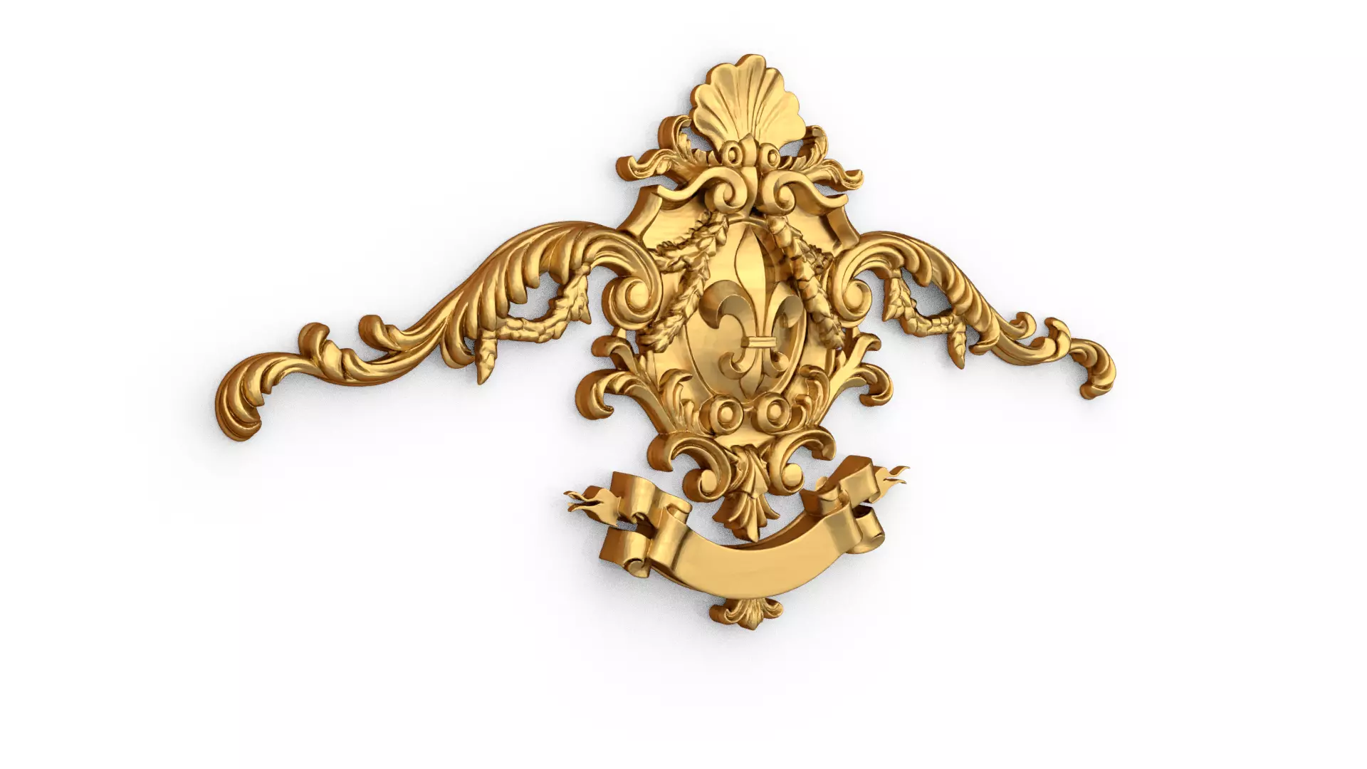 carved classic decorative ornament cnc 3d printing stl 64 3D model_1