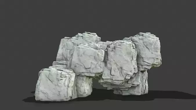 Volcanic Rock-6 for 3D Printing