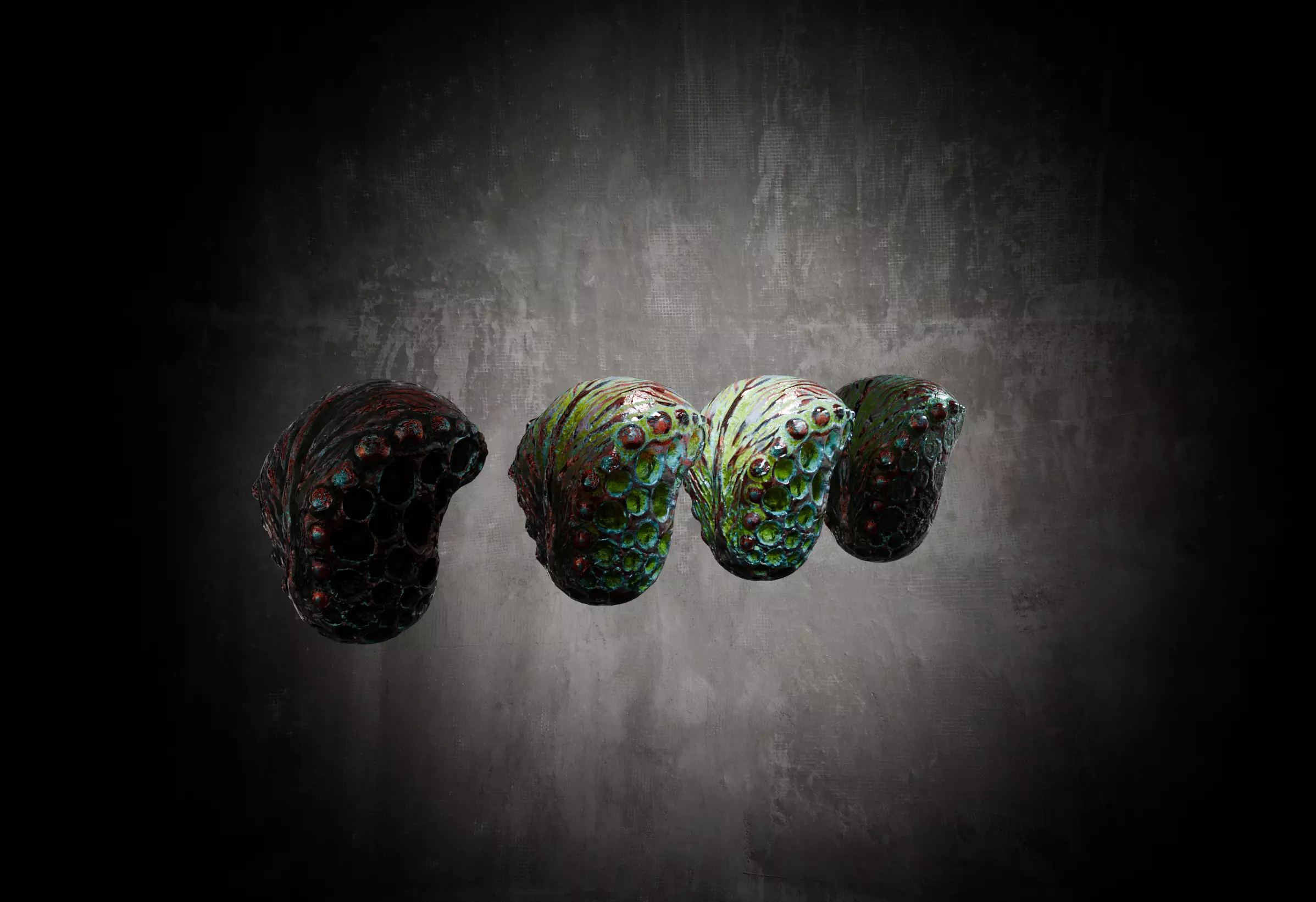 Alien Fungi Fruit Item Spooky PBR High Quality Plant Props Low-poly 3D model_13