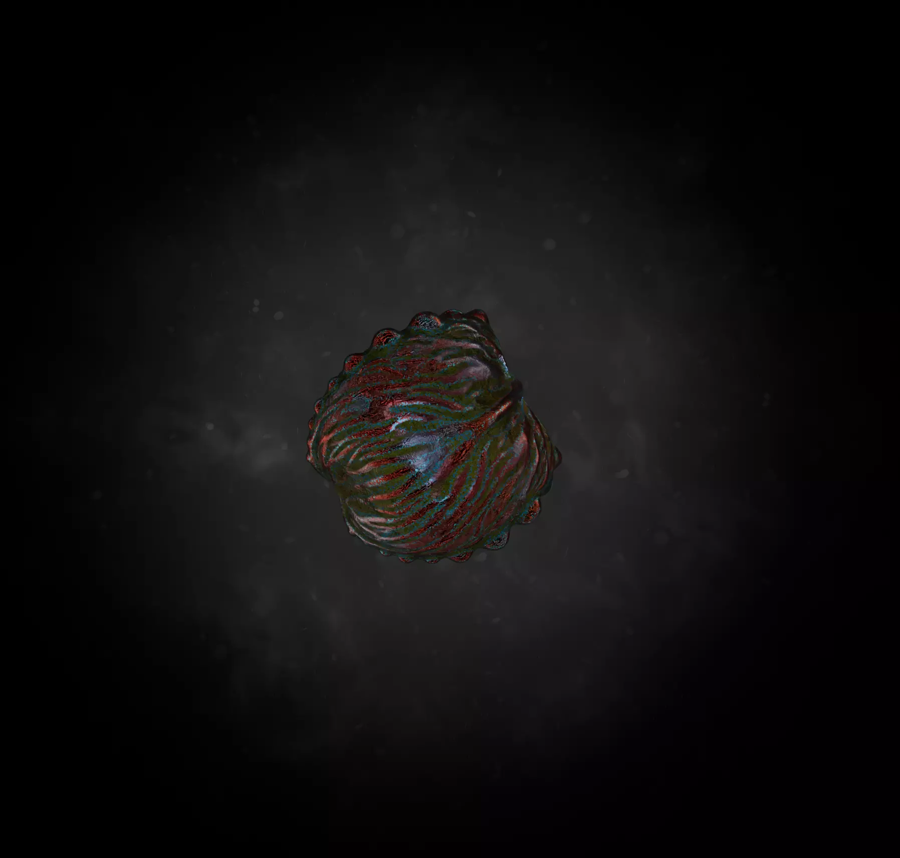 Alien Fungi Fruit Item Spooky PBR High Quality Plant Props Low-poly 3D model_38