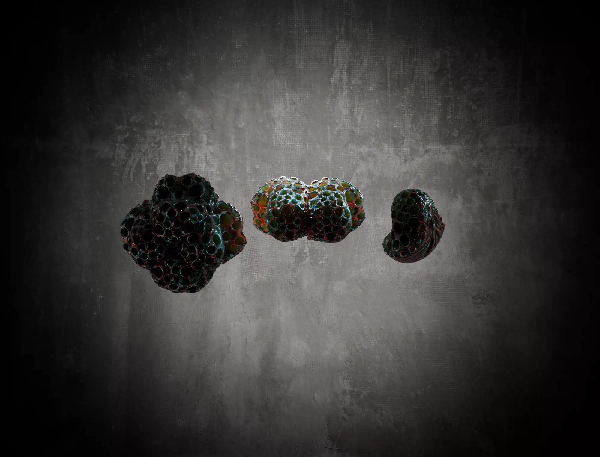 Alien Fungi Fruit Item Spooky PBR High Quality Plant Props Low-poly 3D model_15