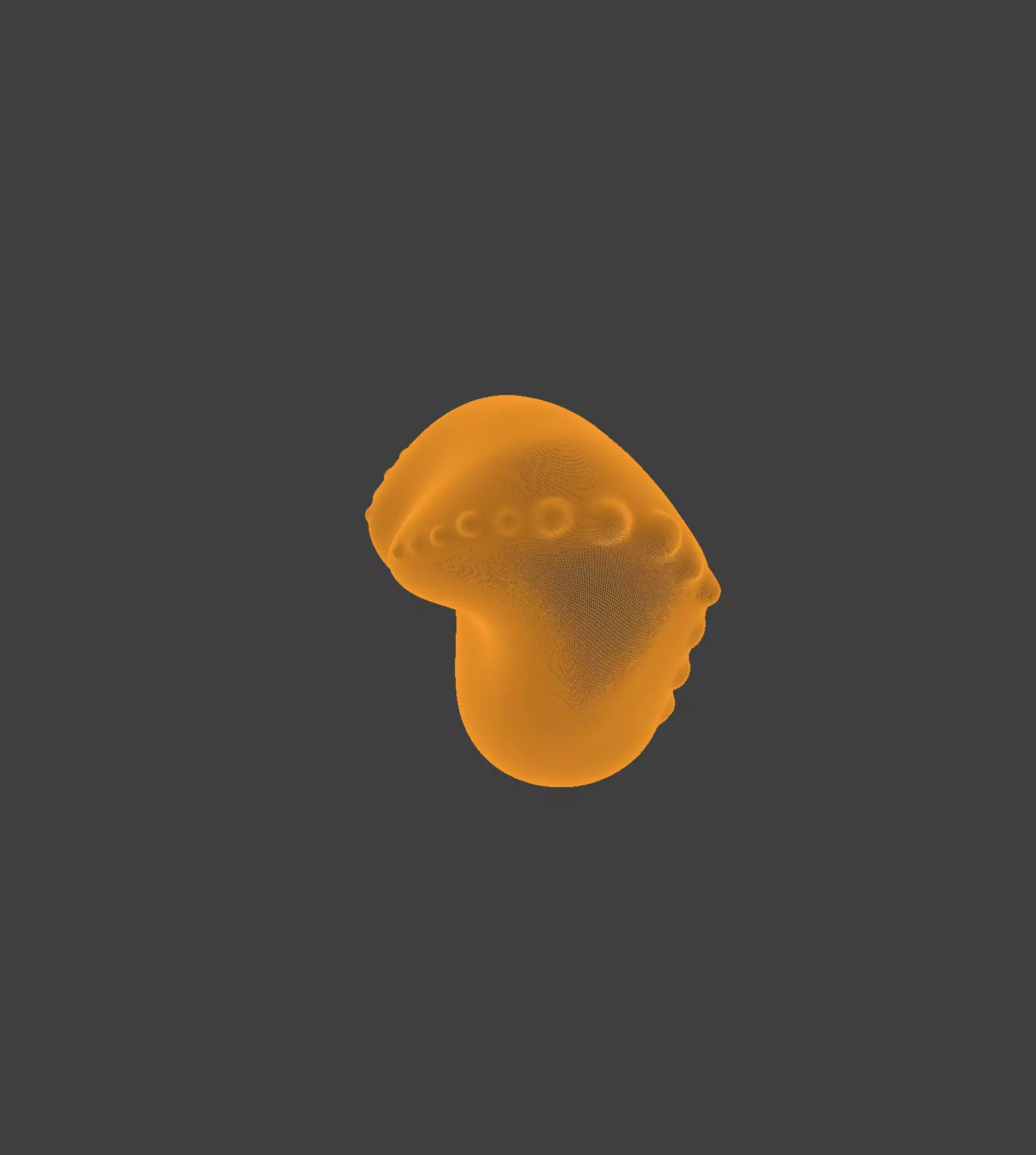 Alien Fungi Fruit Item Spooky PBR High Quality Plant Props Low-poly 3D model_41