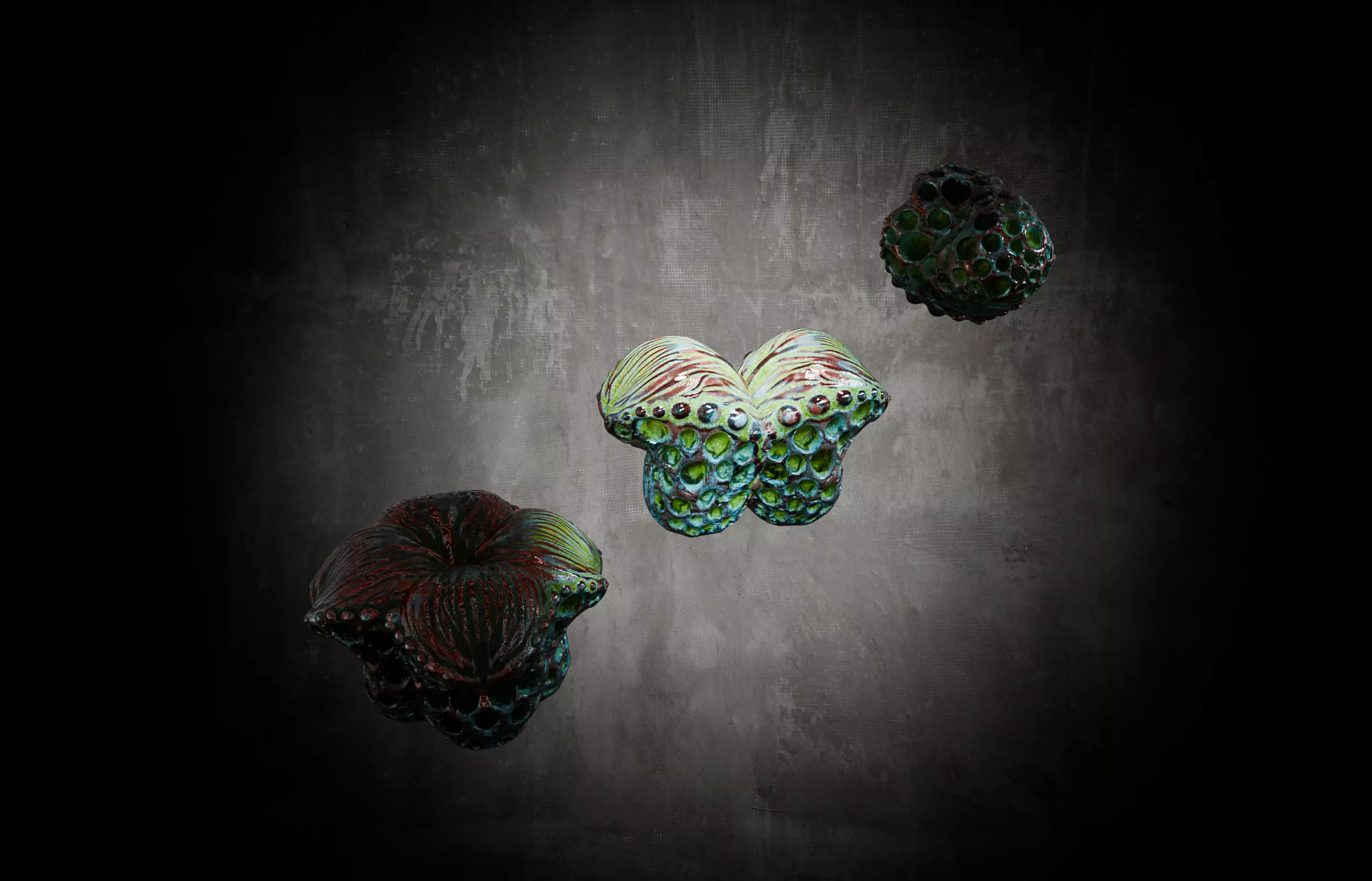 Alien Fungi Fruit Item Spooky PBR High Quality Plant Props Low-poly 3D model_18