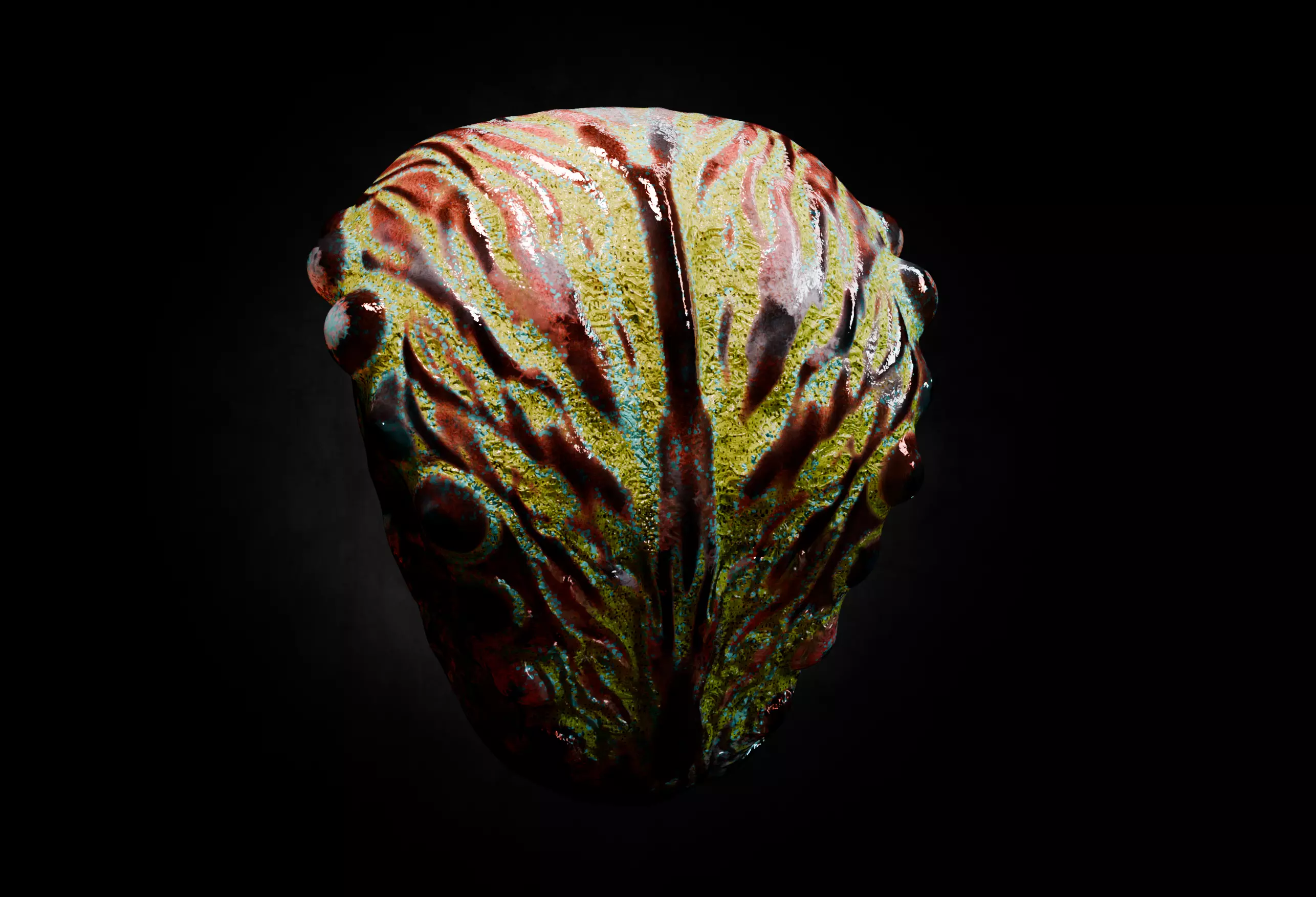 Alien Fungi Fruit Item Spooky PBR High Quality Plant Props Low-poly 3D model_24