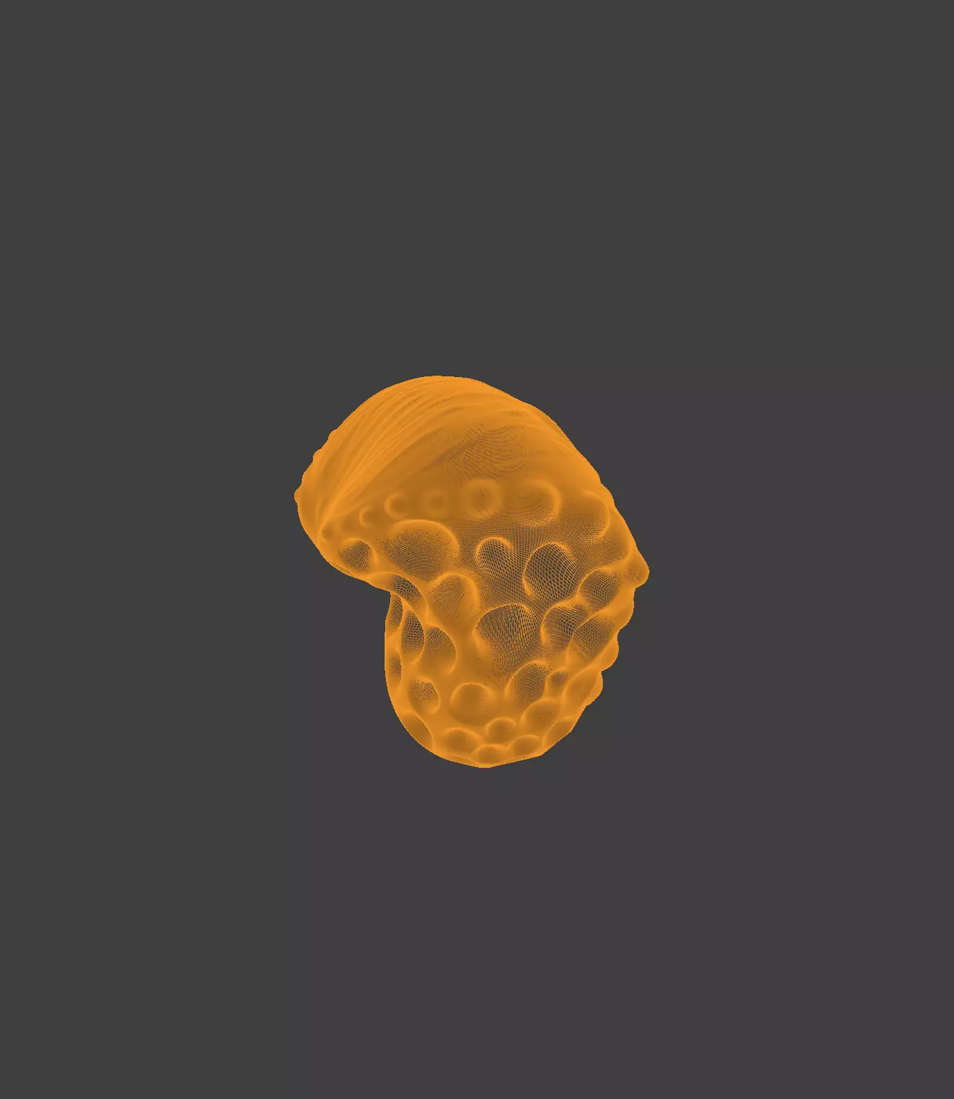 Alien Fungi Fruit Item Spooky PBR High Quality Plant Props Low-poly 3D model_42