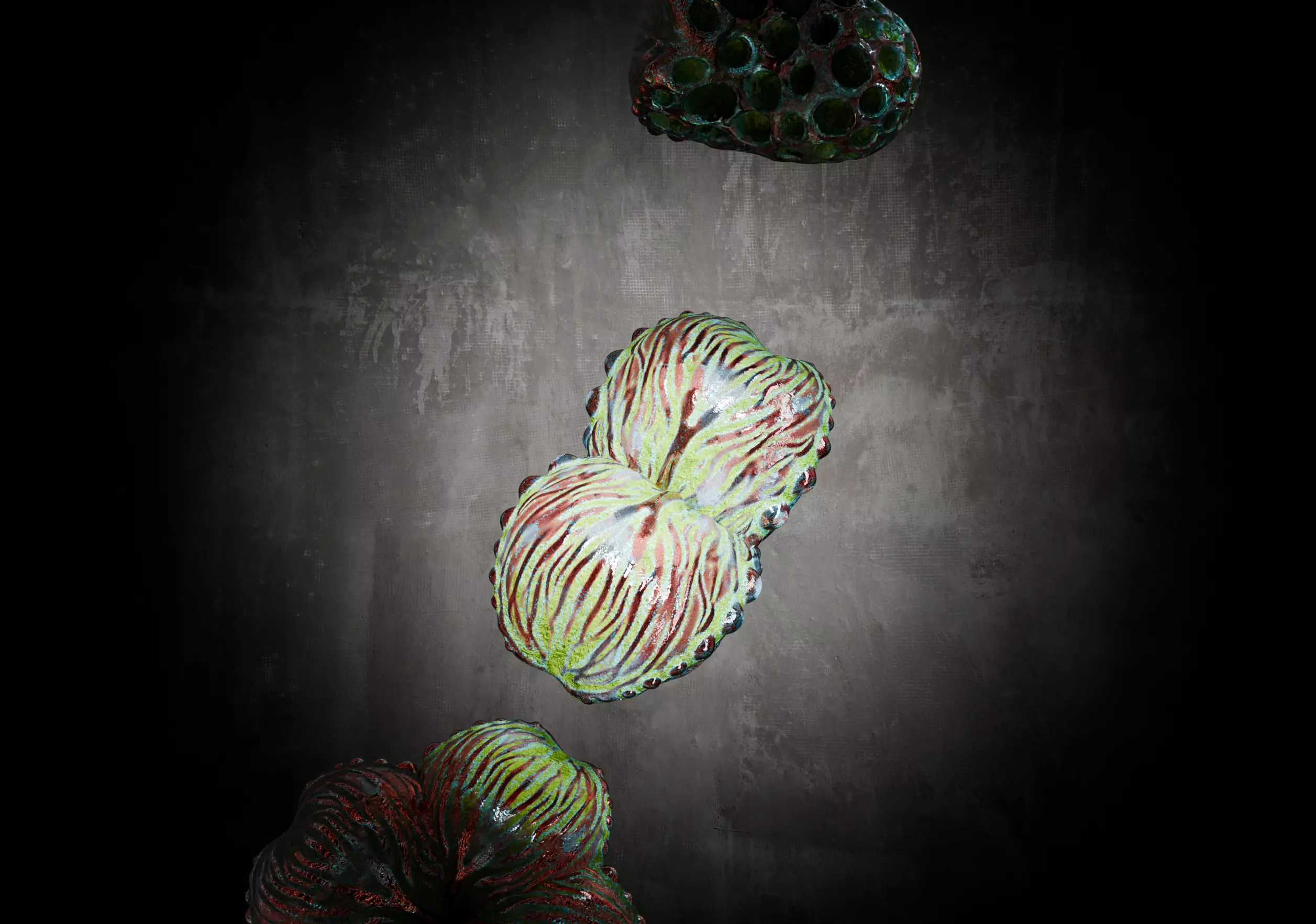 Alien Fungi Fruit Item Spooky PBR High Quality Plant Props Low-poly 3D model_17