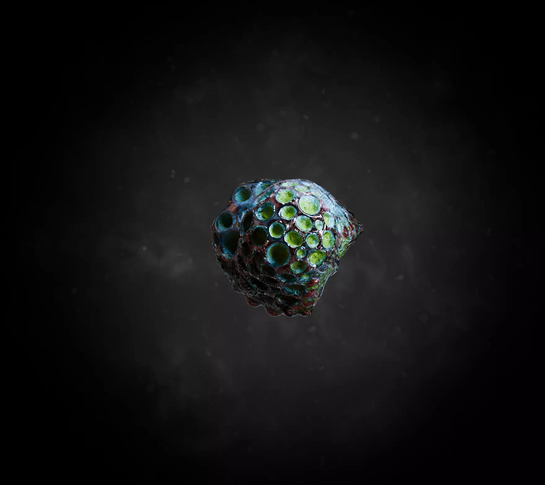 Alien Fungi Fruit Item Spooky PBR High Quality Plant Props Low-poly 3D model_36