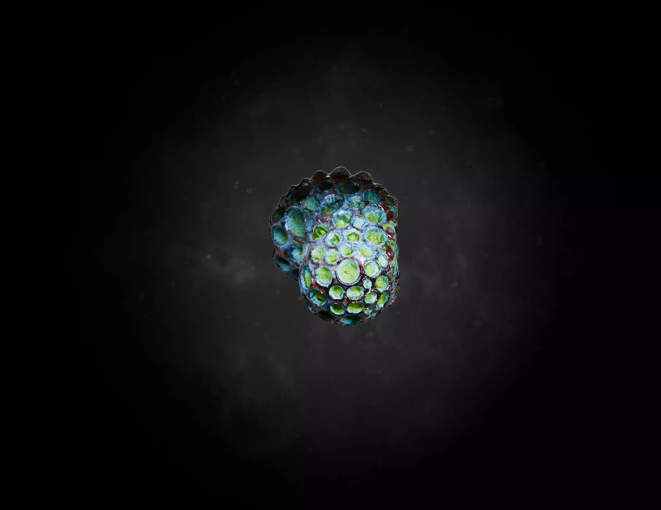 Alien Fungi Fruit Item Spooky PBR High Quality Plant Props Low-poly 3D model_35