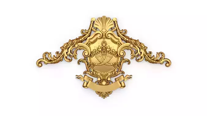 carved classic decorative ornament cnc 3d printing stl 65