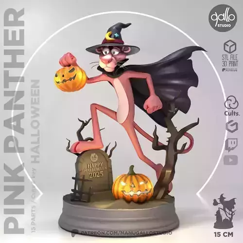 PINK PANTHER Halloween version