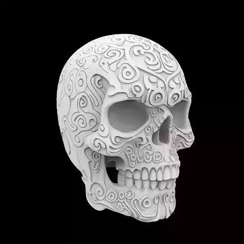 Gothic Ornamental Skull