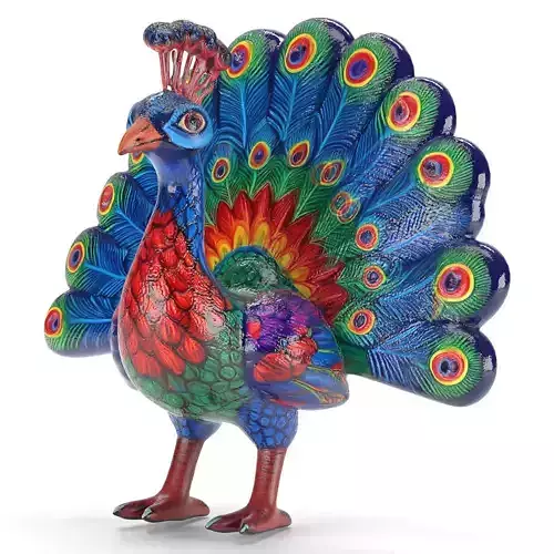 Alebrije peafowl