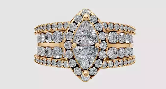 Marquise  Engagement Ring