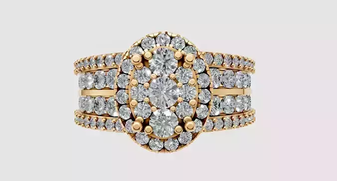 Oval Engagement Ring