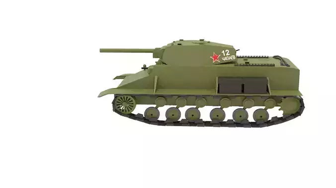 KV1 WW2 SOVIET TANK
