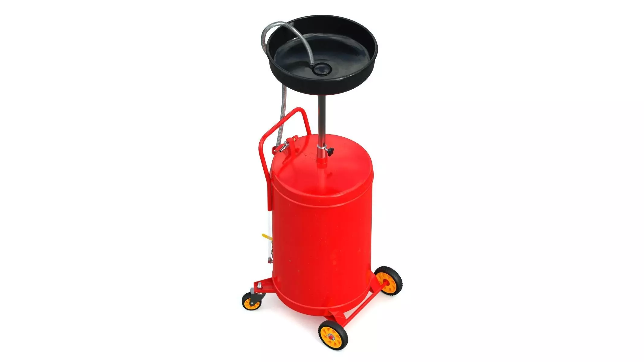 Garage Air Discharge Waste Oil Drainer 3D model_5