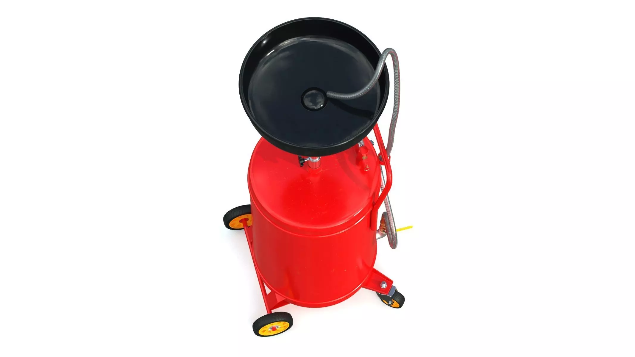 Garage Air Discharge Waste Oil Drainer 3D model_13