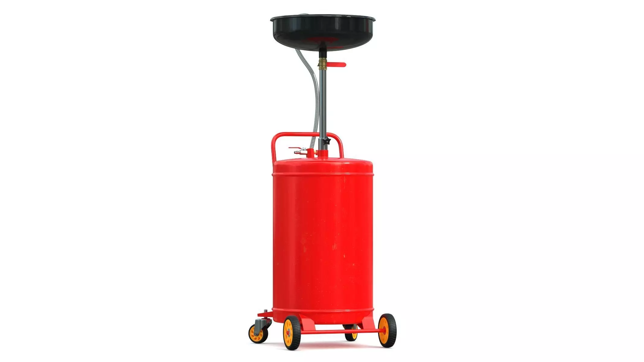 Garage Air Discharge Waste Oil Drainer 3D model_6