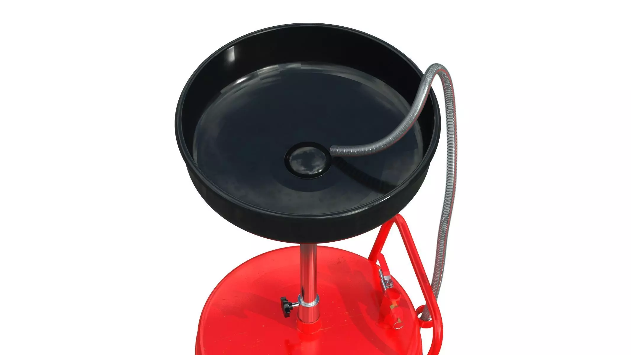 Garage Air Discharge Waste Oil Drainer 3D model_7