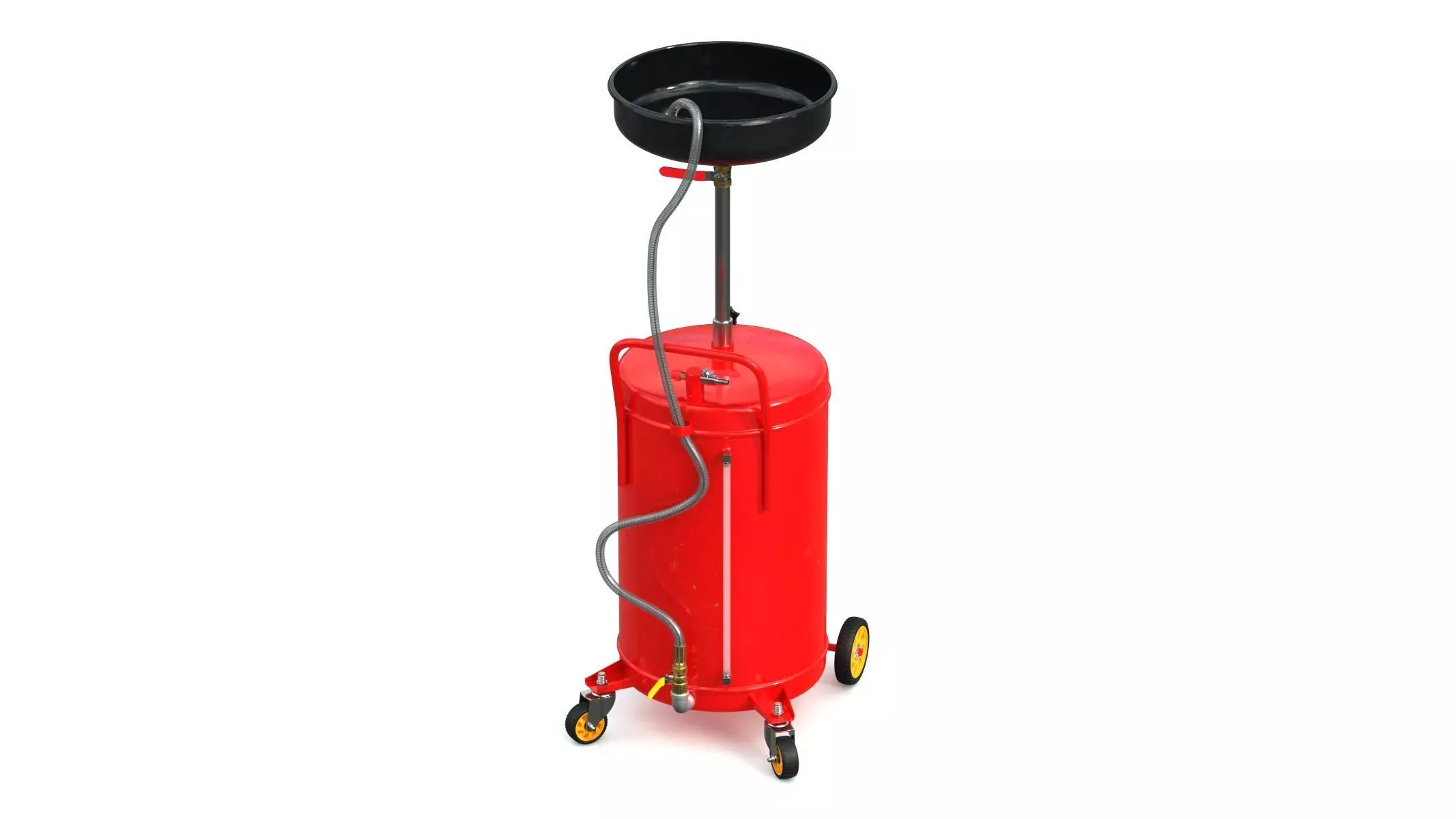 Garage Air Discharge Waste Oil Drainer 3D model_4