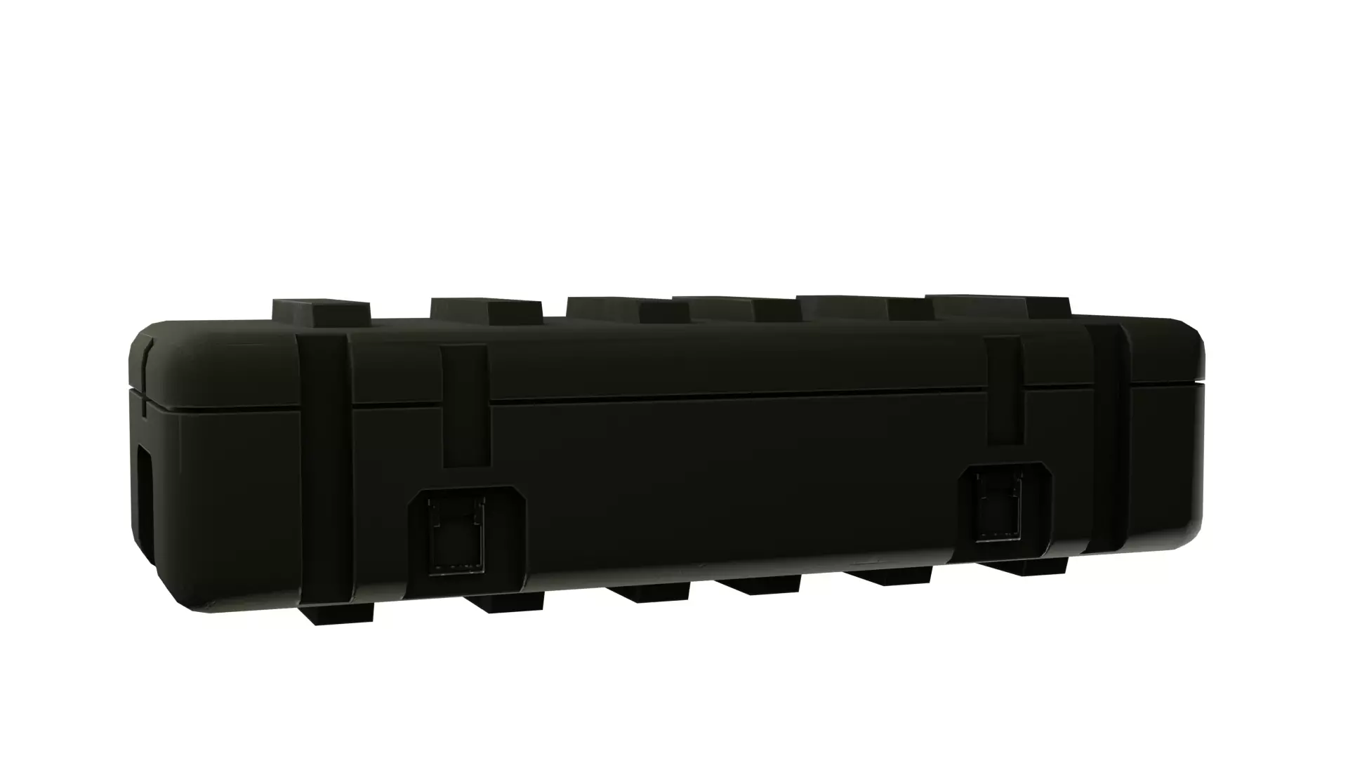 Military box Free low-poly 3D model