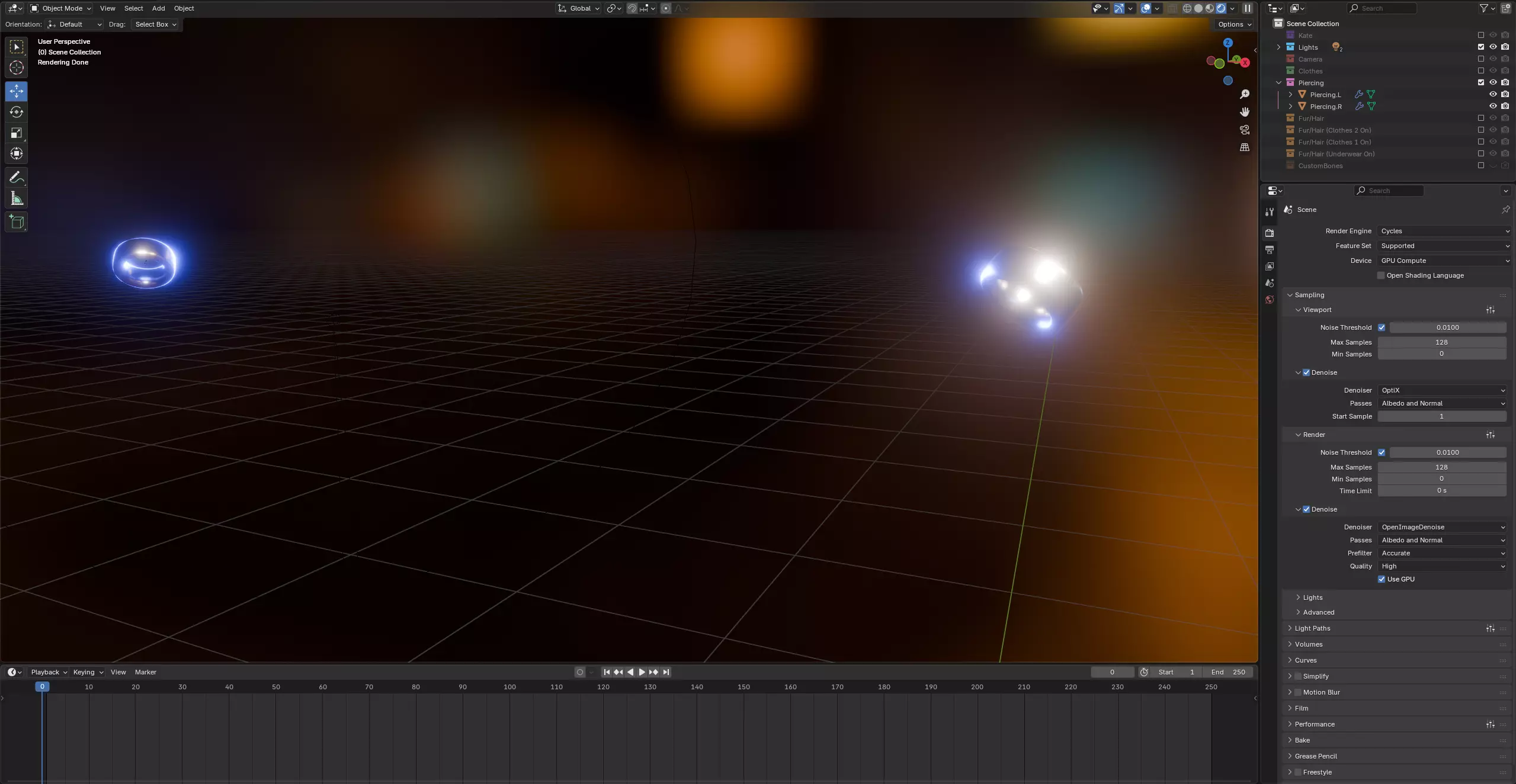 Kate Anthro Fox Low-poly 3D model_90