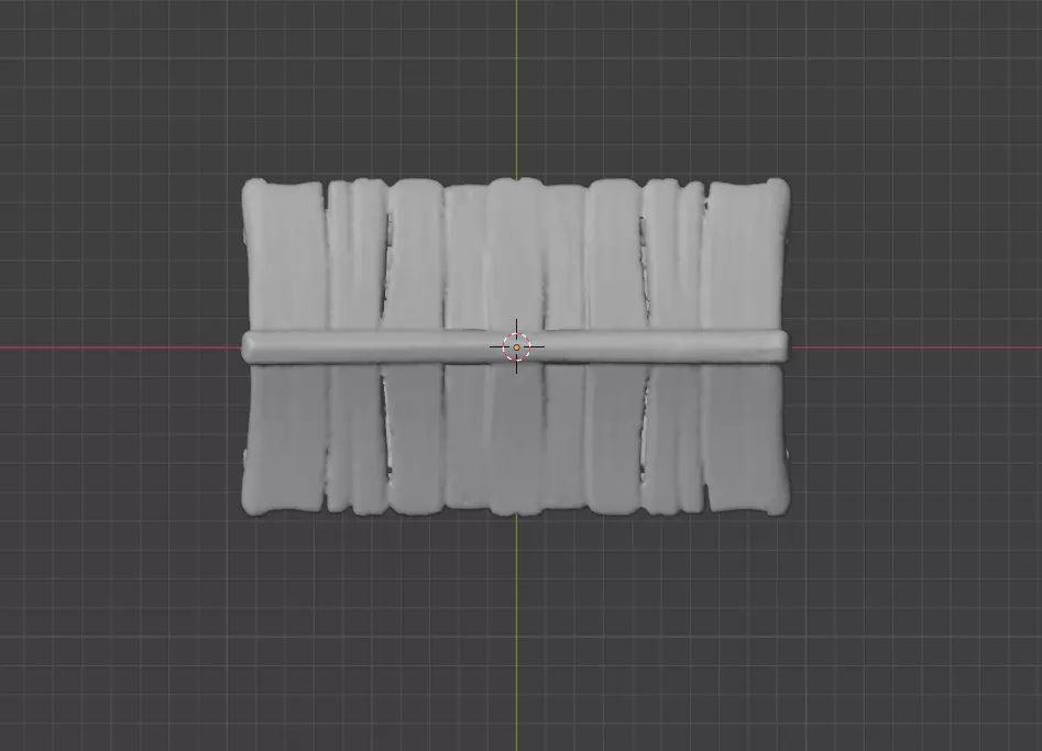 Rustic Market Stall Low-poly 3D model_15