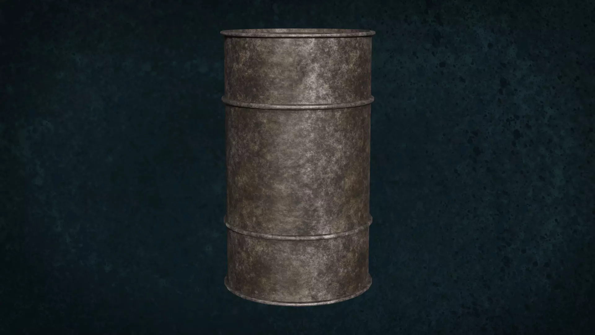 Metal Barrels Series Iron Relics Content G2 3D model_10