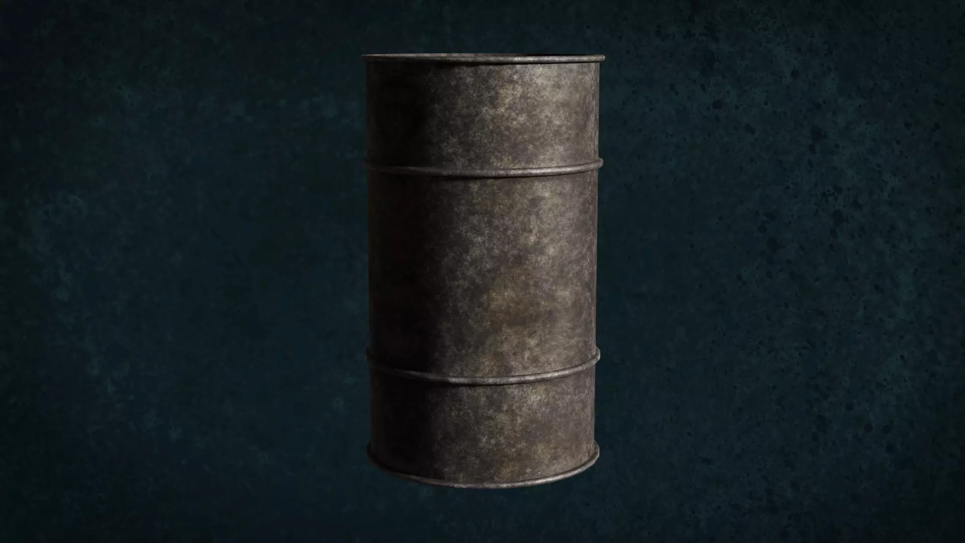 Metal Barrels Series Iron Relics Content G2 3D model_7