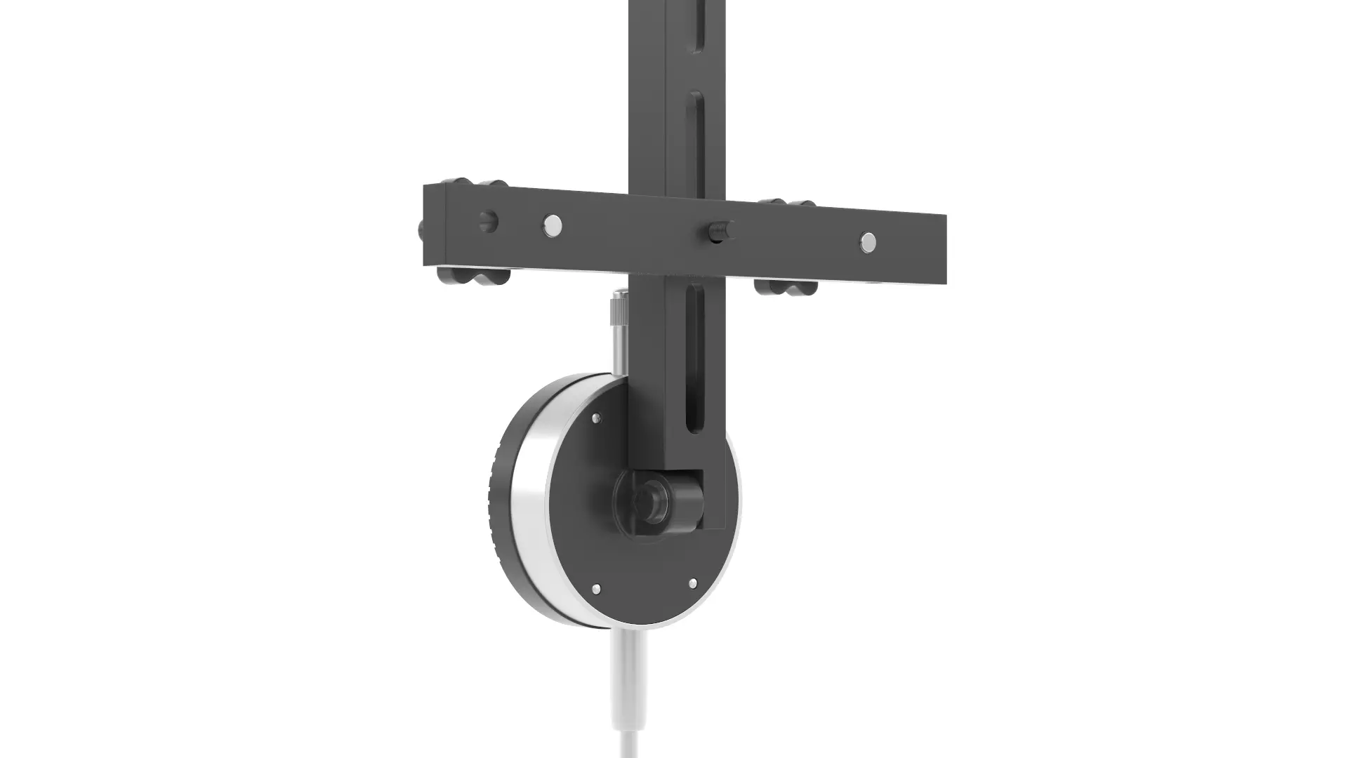 Table Saw Dial Indicator Gauge 3D model_5