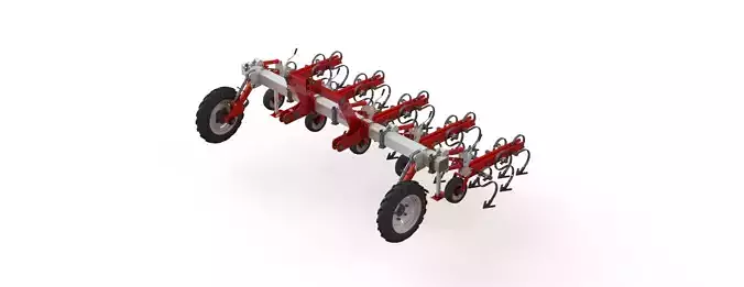 WG 0002 - Inter-row cultivator 300 3D model