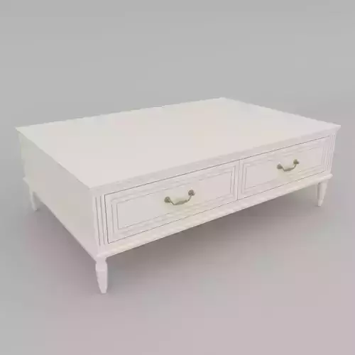 Classic Modern Rectangular Coffee Table