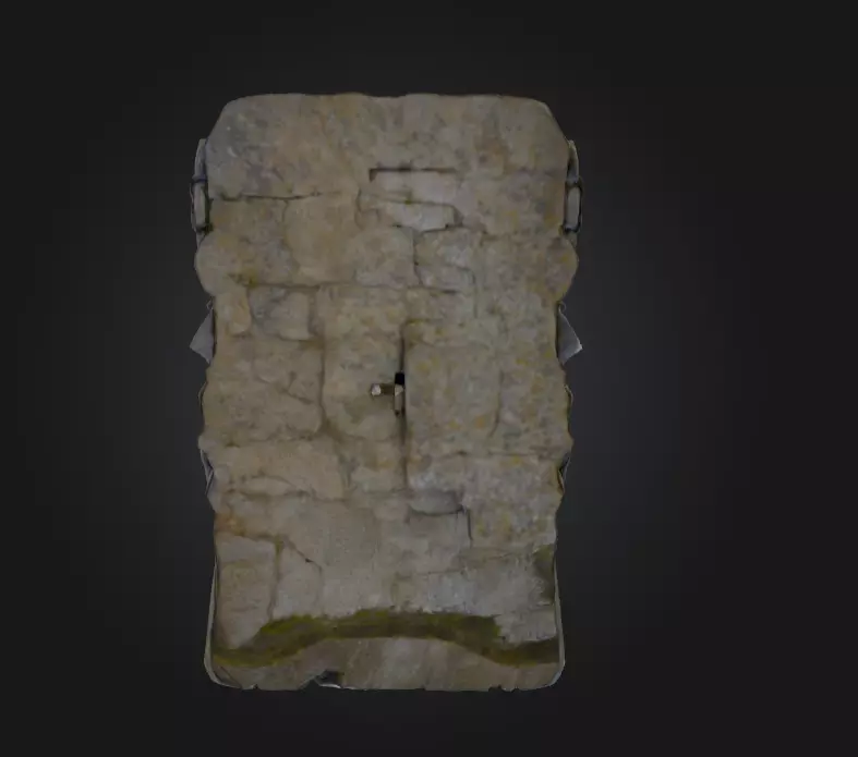 Stone Staircase Low-poly 3D model_12