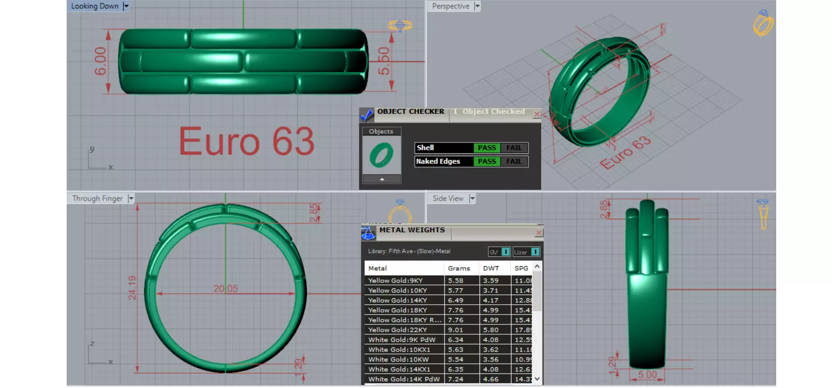 STL 3dm Ring Modern Design and Powerful Structure ror0056 3D print model