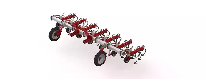 WG 0002 - Inter-row cultivator 400 3D model