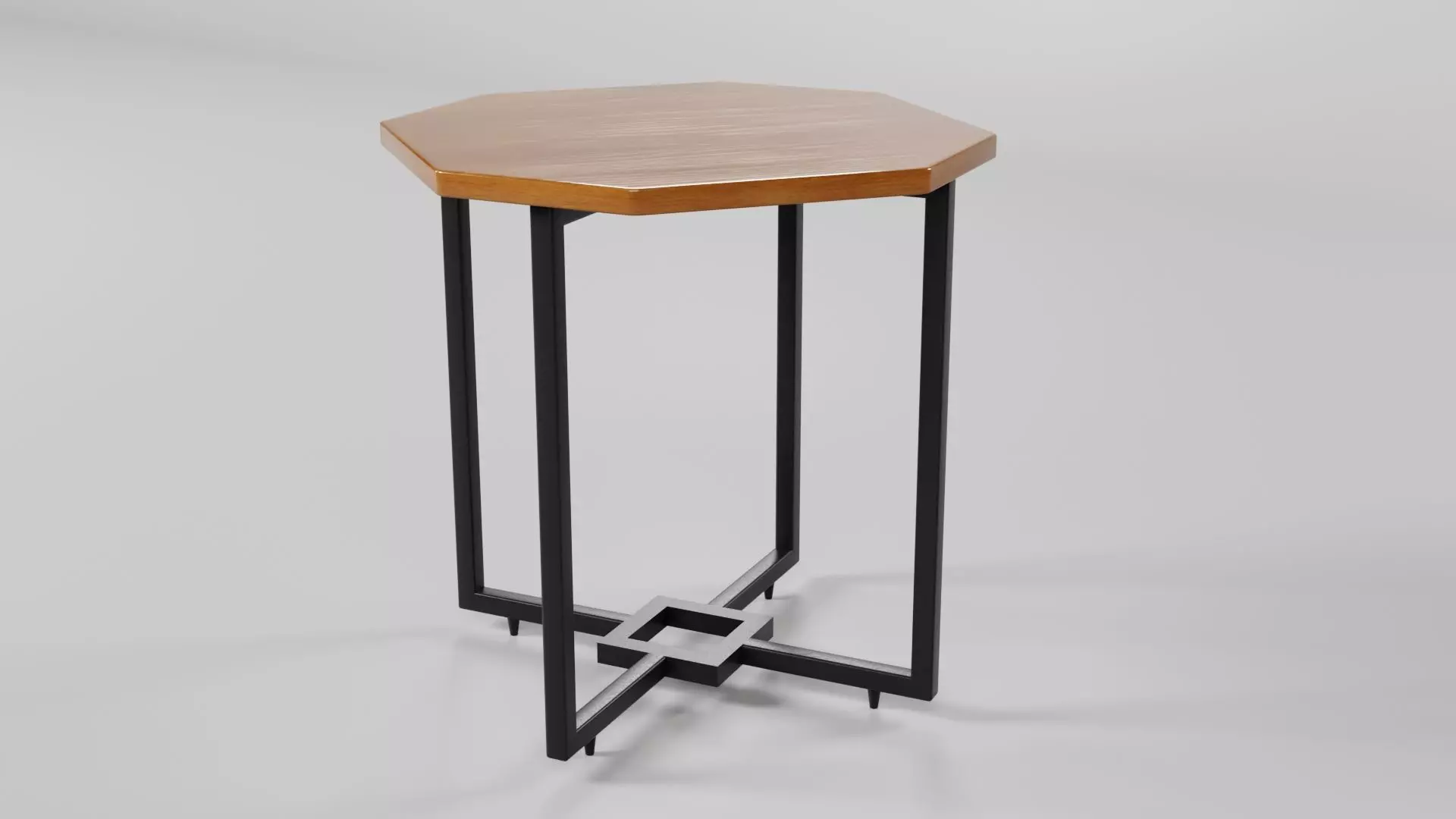 Octagon Table CG7 3D model_3