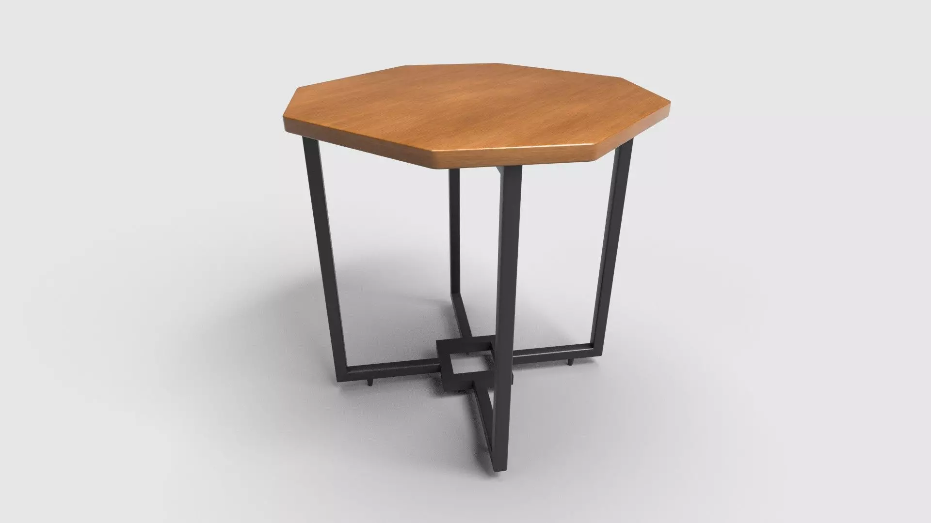Octagon Table CG7 3D model_0