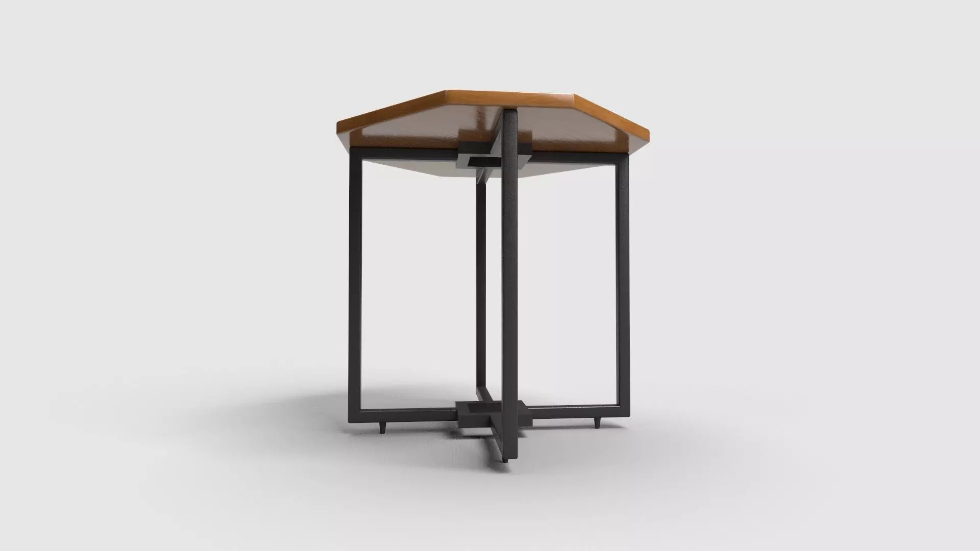 Octagon Table CG7 3D model_2