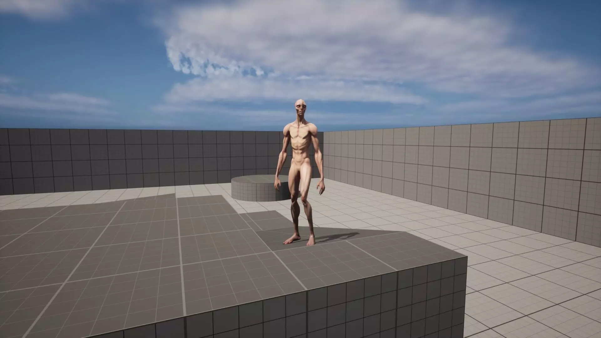 Alien B Low-poly 3D model_15